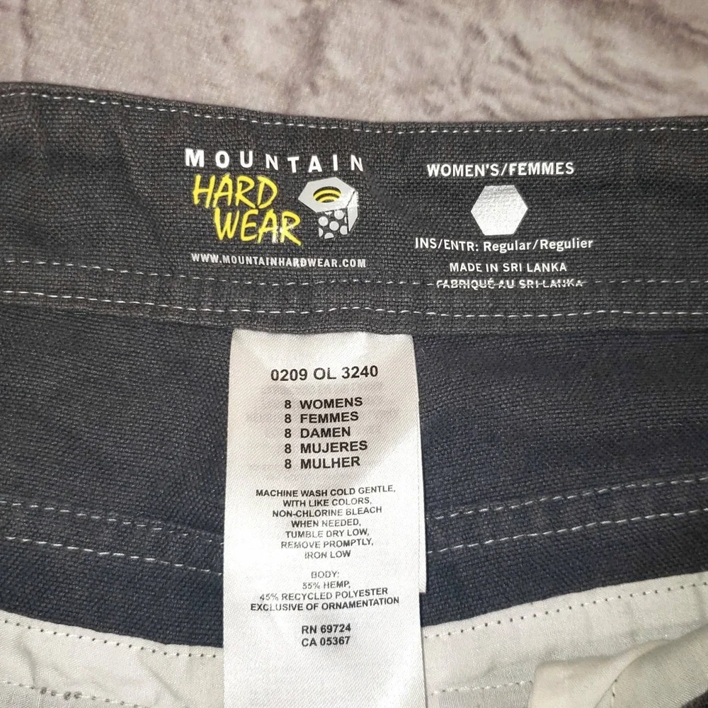 Mountain Hard Wear Gray Pants/Jeans size 8